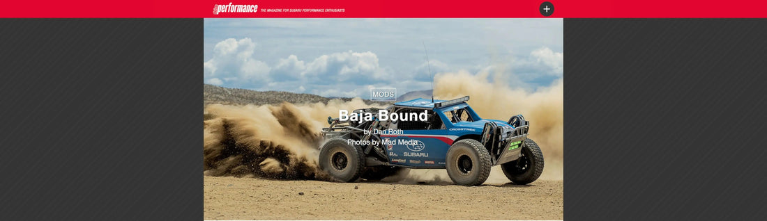 Crawford's Crosstrek Desert Racer: An Inside Look - Crawford Performance