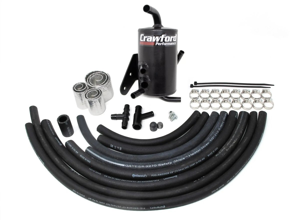 2008 - 2014 Subaru STI Air Oil Separator V2 Crawford Performance - Crawford Performance