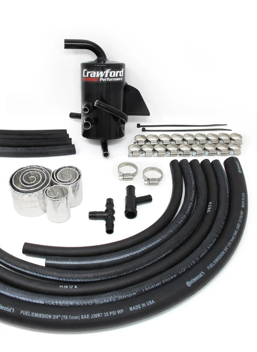 2015 - 2021 Subaru STI Air Oil Separator V2 Crawford Performance - Crawford Performance 2015 - 2021 Subaru STI Air Oil Separator V2 Crawford Performance - Crawford Performance