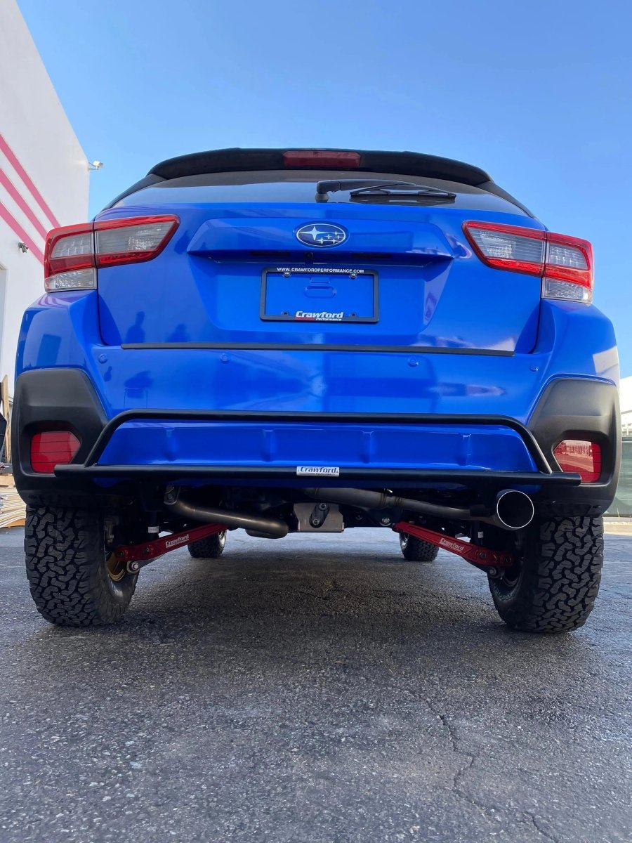 2018 - 2023 Subaru Crosstrek Billet Aluminum Rear Control Arms - Crawford Performance