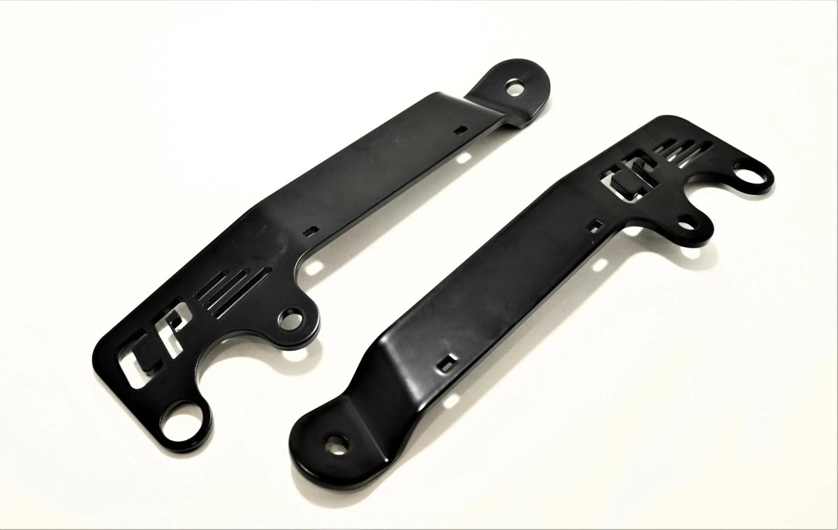 2018 - 2023 Subaru Crosstrek Hood Light Pod Brackets Crawford Performance - Crawford Performance