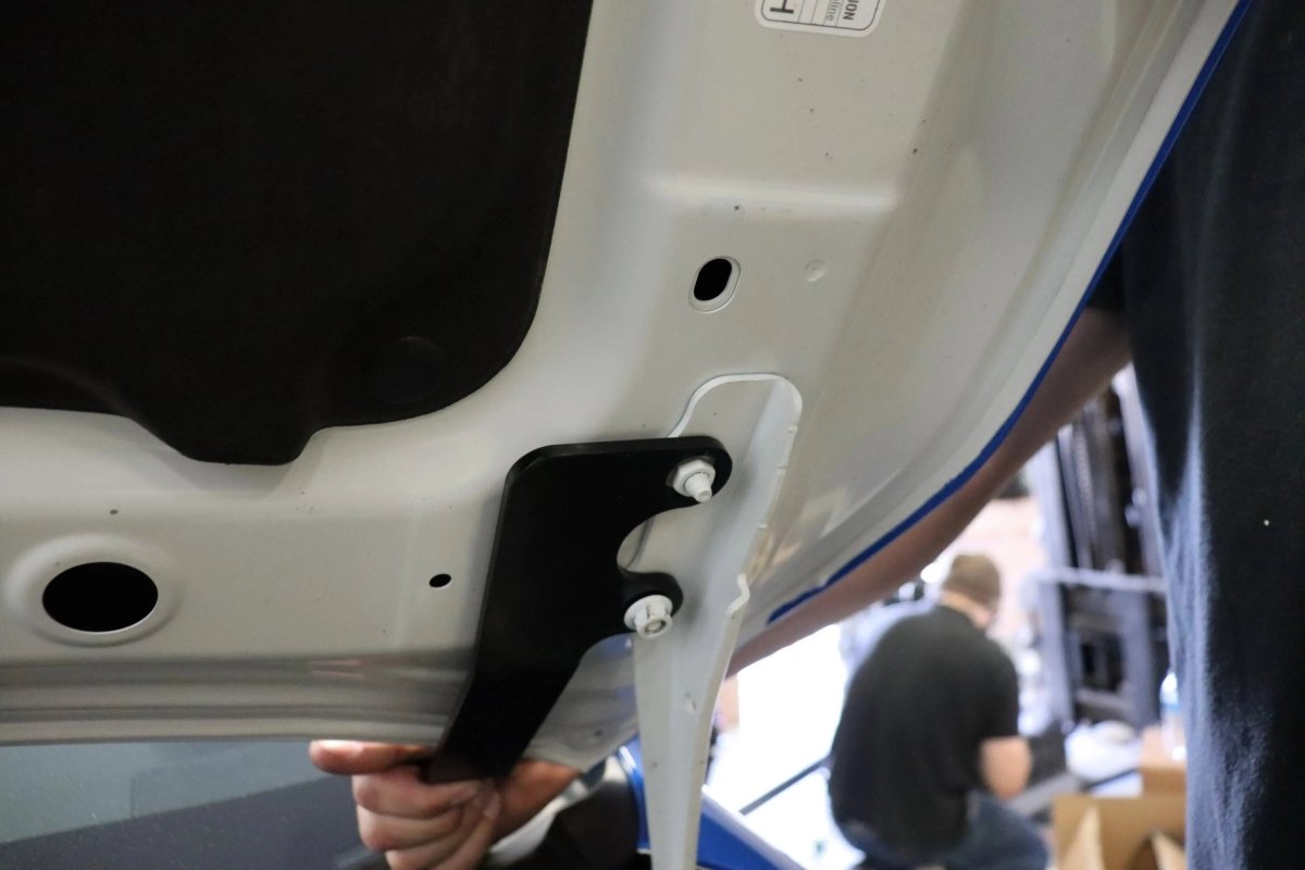 2018 - 2023 Subaru Crosstrek Hood Light Pod Brackets Crawford Performance - Crawford Performance