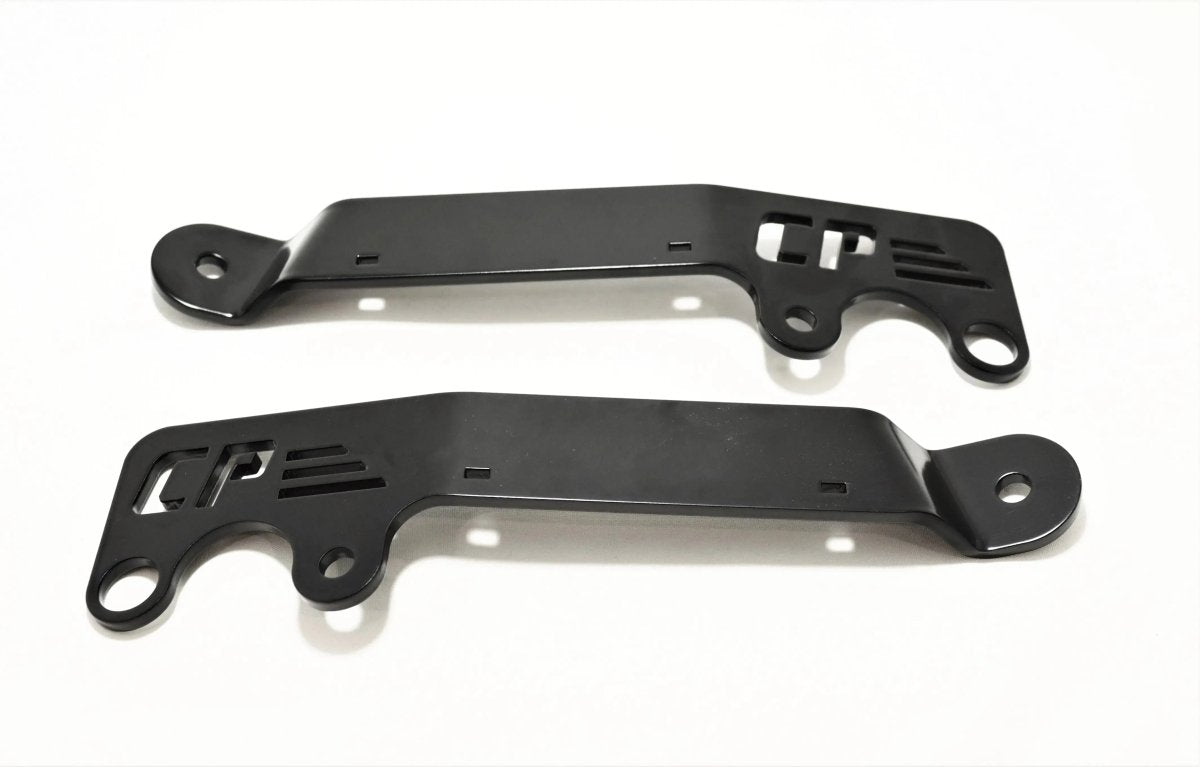 2018 - 2023 Subaru Crosstrek Hood Light Pod Brackets Crawford Performance - Crawford Performance