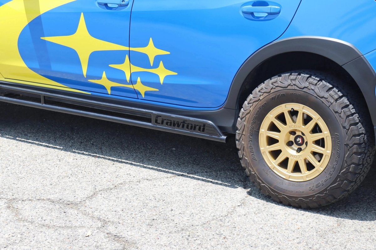 2018+ Subaru Crosstrek Rock Sliders Rock Rails Crawford Performance - Crawford Performance