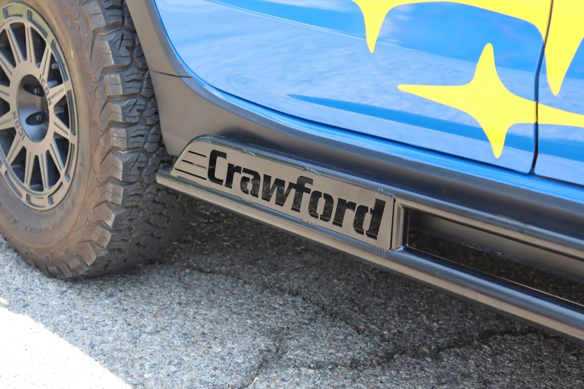 2018+ Subaru Crosstrek Rock Sliders Rock Rails Crawford Performance - Crawford Performance