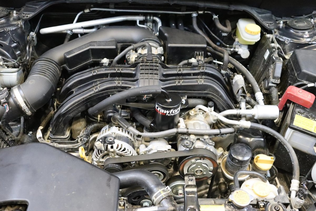 2019+ Forester 2.5 Baja Air Oil Separator Crawford Performance - Crawford Performance