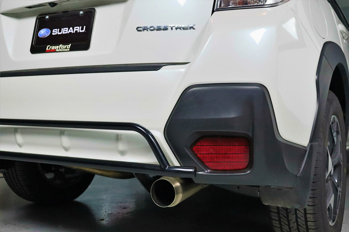 Crawford Performance Gymkhana 3 Axle Back Exhaust for 2017+ Subaru Impreza.