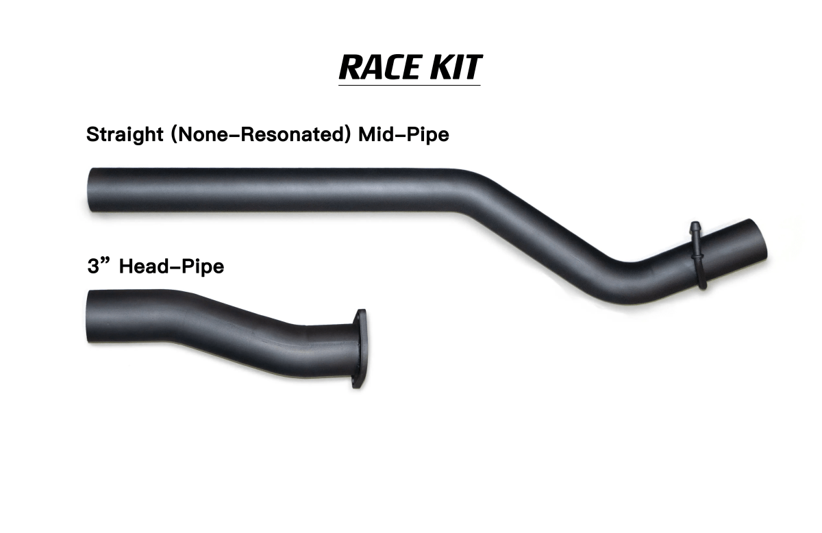 Crawford GK2 Quad Tip Cat - Back Exhaust: 2015 - 2021 Subaru WRX / STI - Crawford Performance