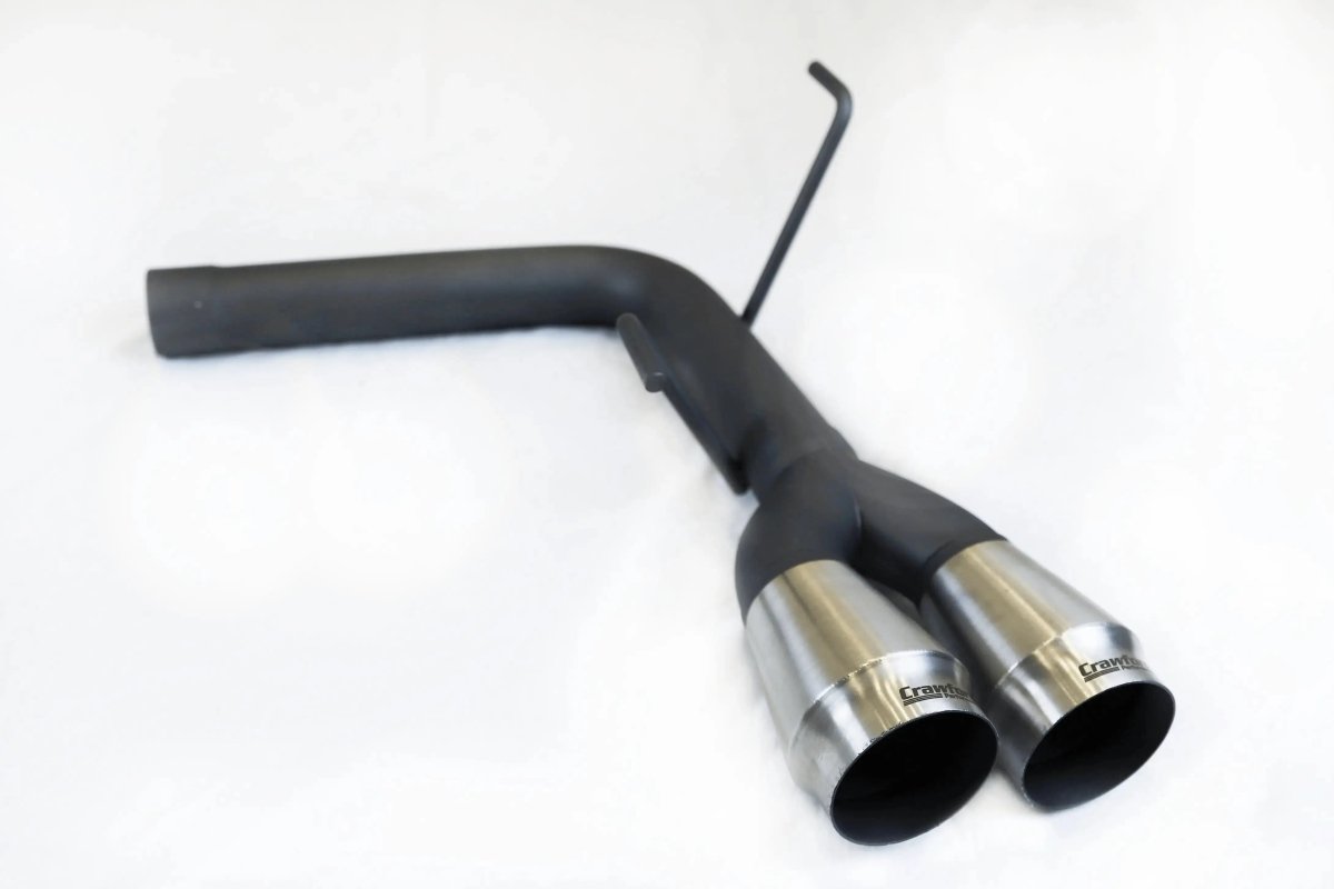 Crawford GK2 Quad Tip Cat - Back Exhaust: 2015 - 2021 Subaru WRX / STI - Crawford Performance