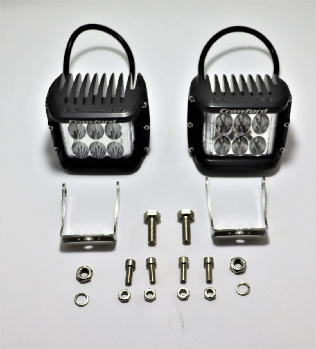 Crawford Performance 90 Degree Subaru LED Light Pods - Crawford Performance