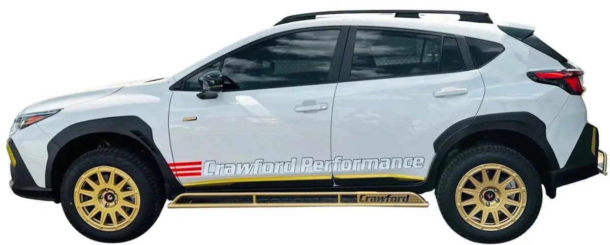 Crawford Performance Rock Sliders 2024+ Subaru Crosstrek - Crawford Performance