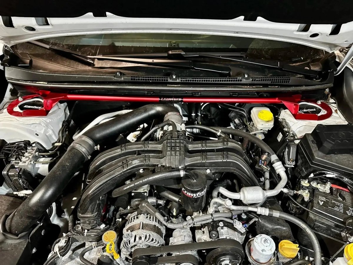 Crawford Performance Strut Tower Brace 2024+ Subaru Crosstrek Impreza - Crawford Performance