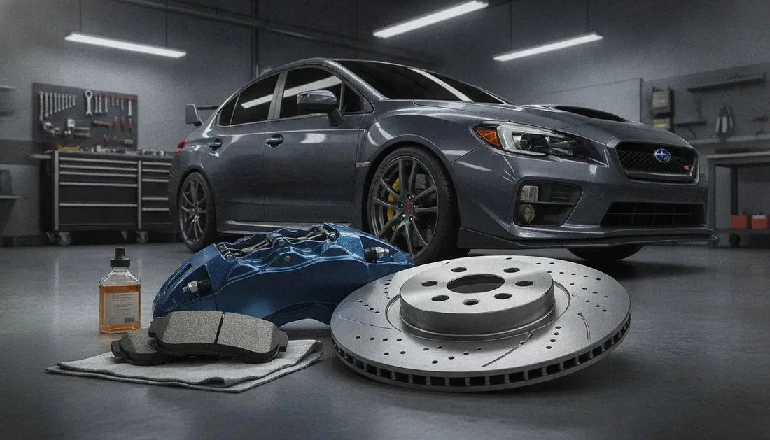 Subaru Brake Upgrade Guide: Pads, Rotors, and Track Prep - Crawford Performance