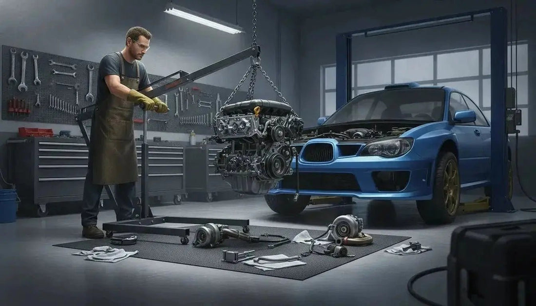 Subaru Engine Drop: Safe Removal and Reinstall Guide - Crawford Performance