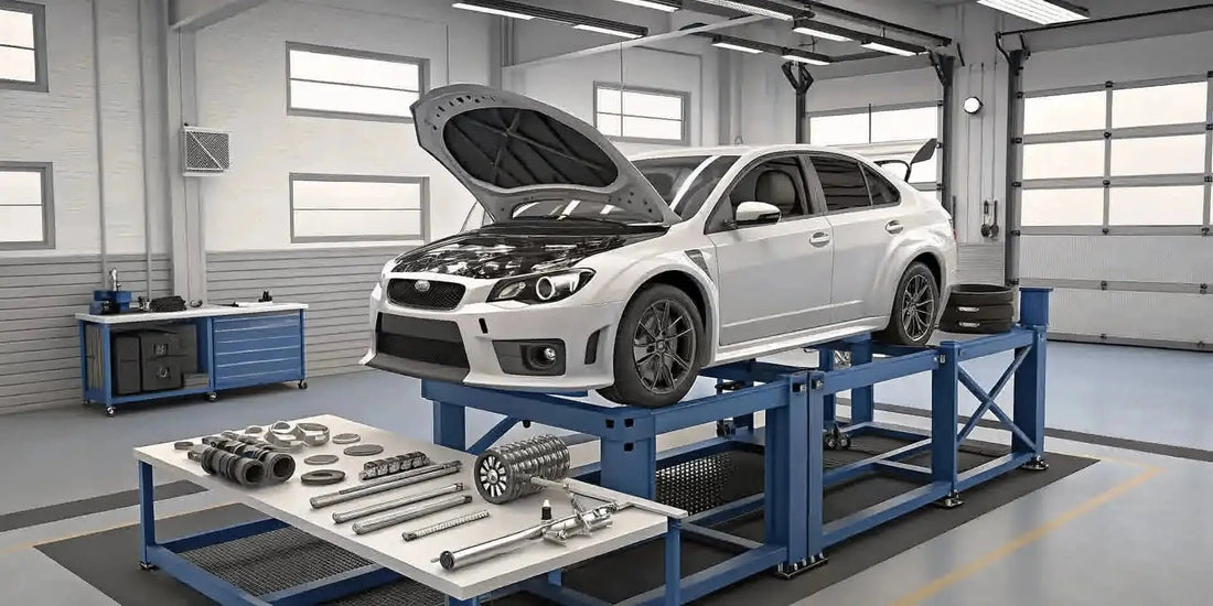 Subaru Turbo Upgrade Guide: Stock Location vs. Rotated Mount - Crawford Performance