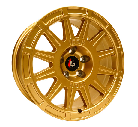 15" CrawfordSPEC Subaru Wheel by ICON Alloys - Rally Gold - 5 x 100 - Crawford Performance