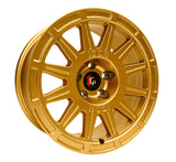 15" CrawfordSPEC Subaru Wheel by ICON Alloys - Rally Gold - 5 x 100 - Crawford Performance