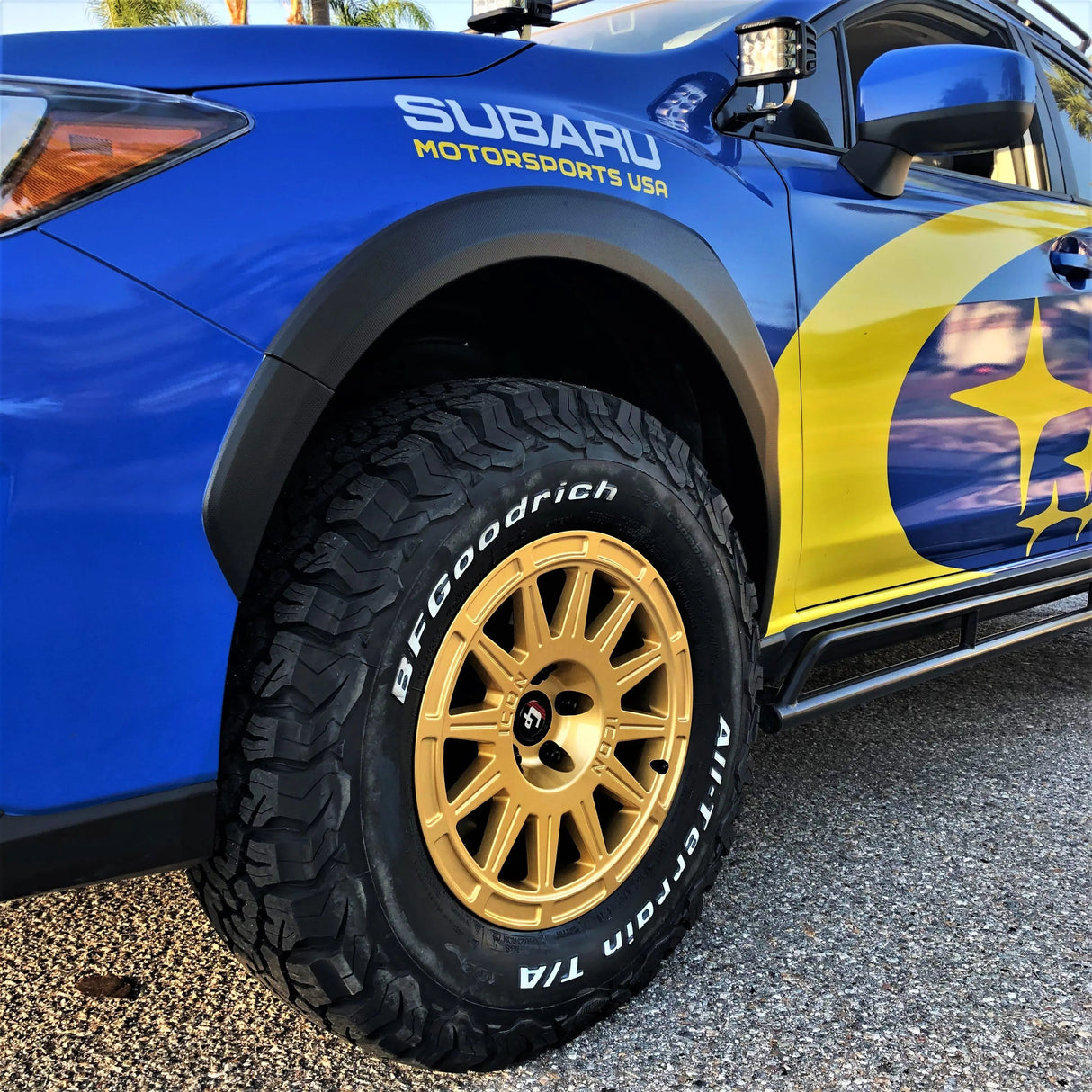 15" CrawfordSPEC Subaru Wheel by ICON Alloys - Rally Gold - 5 x 100 - Crawford Performance