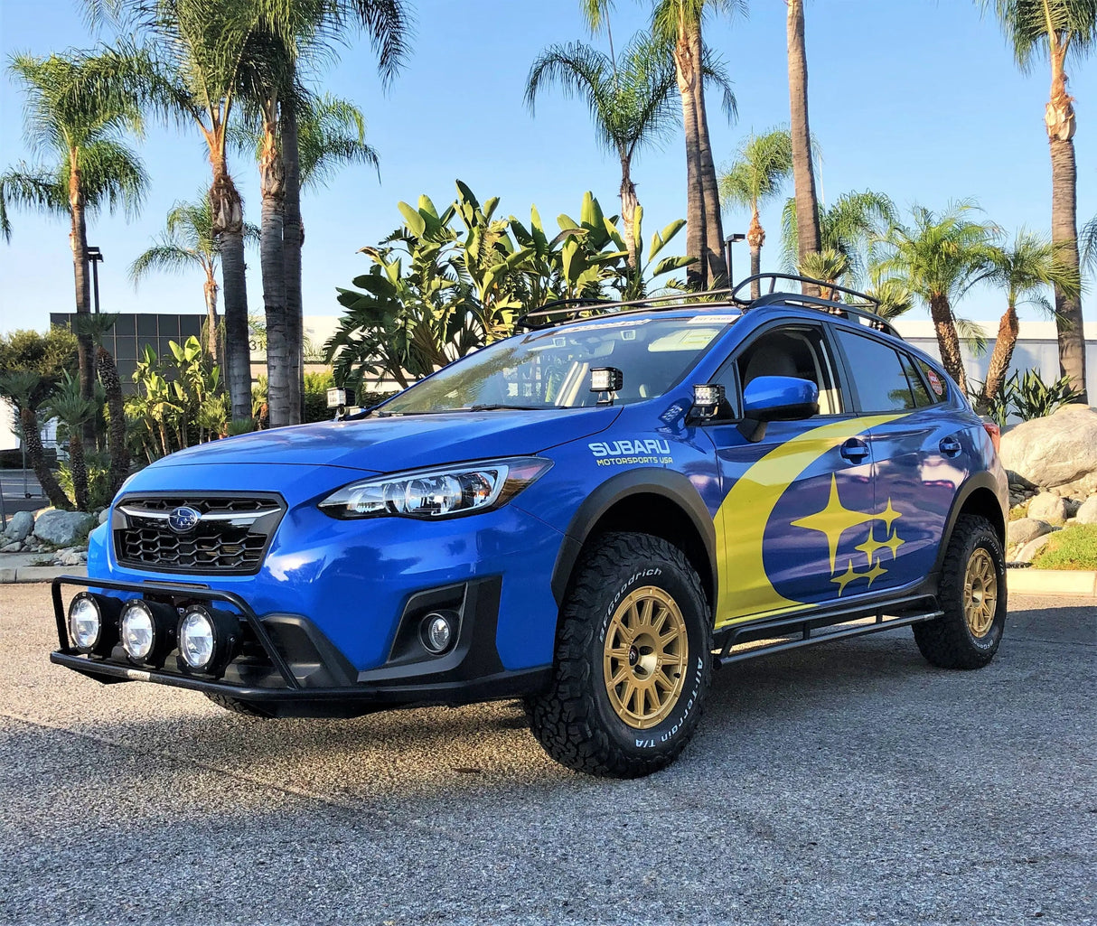 15" CrawfordSPEC Subaru Wheel by ICON Alloys - Rally Gold - 5 x 100 Crawford Performance