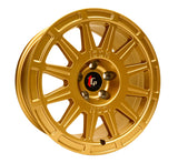 17" CrawfordSPEC Subaru Wheel by ICON Alloys - Rally Gold - 5 x 114.3 - Crawford Performance