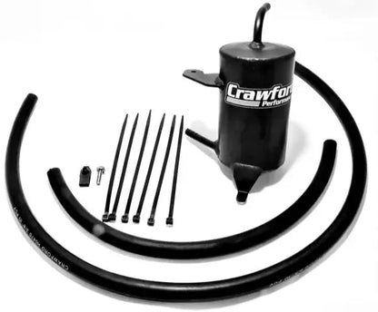 Crawford Baja edition air oil separator kit for 2012-2016 Subaru Impreza 2.0L engines