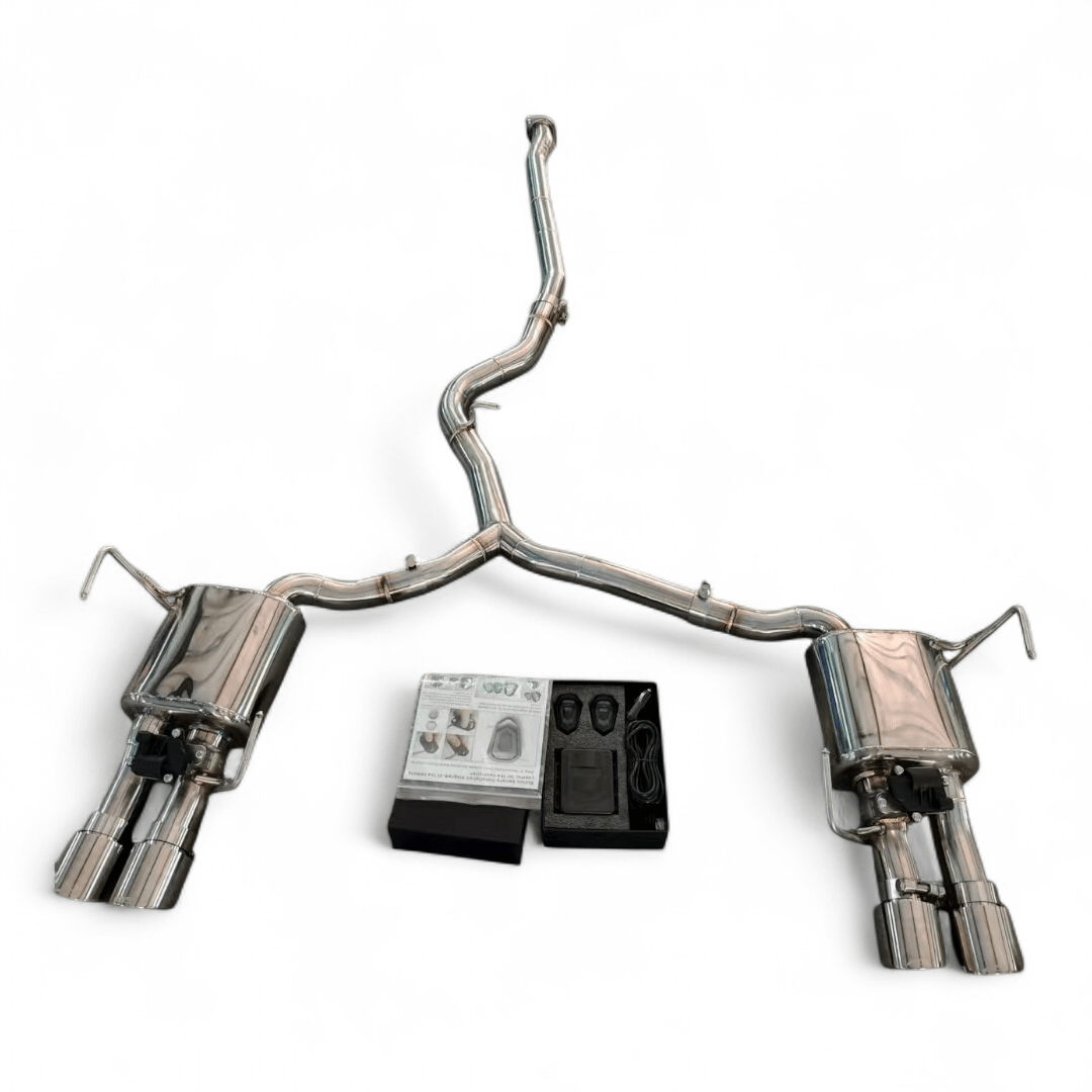 2015 - 2021 Subaru WRX/STI AFD F1 Valved Catback Exhaust - Crawford Performance