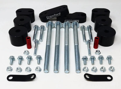 2017 - 2023 Subaru Impreza Crawford Performance Subframe Drop Kit - Crawford Performance