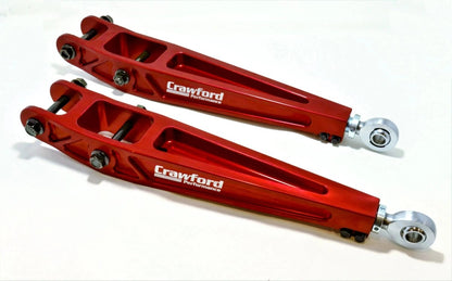 Crawford 6061 billet aluminum rear control arms for 2018-2023 Subaru Crosstrek
