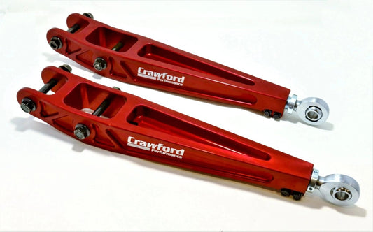 2018 - 2023 Subaru Crosstrek Billet Aluminum Rear Control Arms - Crawford Performance