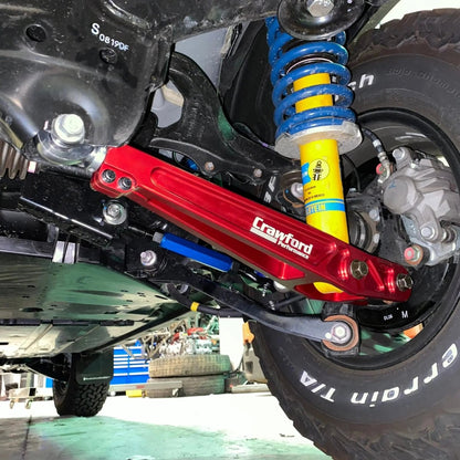 2018 - 2023 Subaru Crosstrek Billet Aluminum Rear Control Arms - Crawford Performance