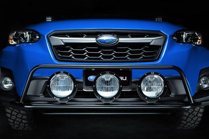 Crawford steel front off-road brush guard bumper with LED lights for 2018-2023 Subaru Crosstrek
