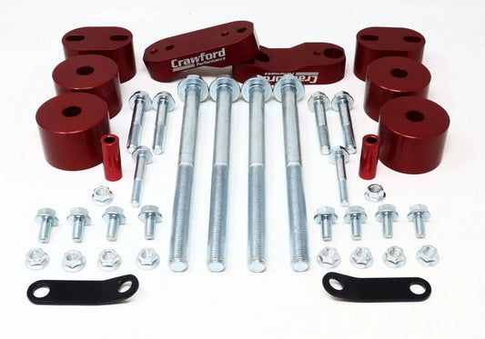 2019 - 2024 Subaru Forester Crawford Performance Subframe Drop Kit - Crawford Performance