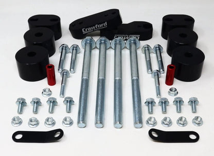 2019 - 2024 Subaru Forester Crawford Performance Subframe Drop Kit - Crawford Performance