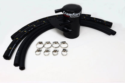 Crawford V3 dual-chamber air oil separator kit for 2019-2026 Subaru Ascent