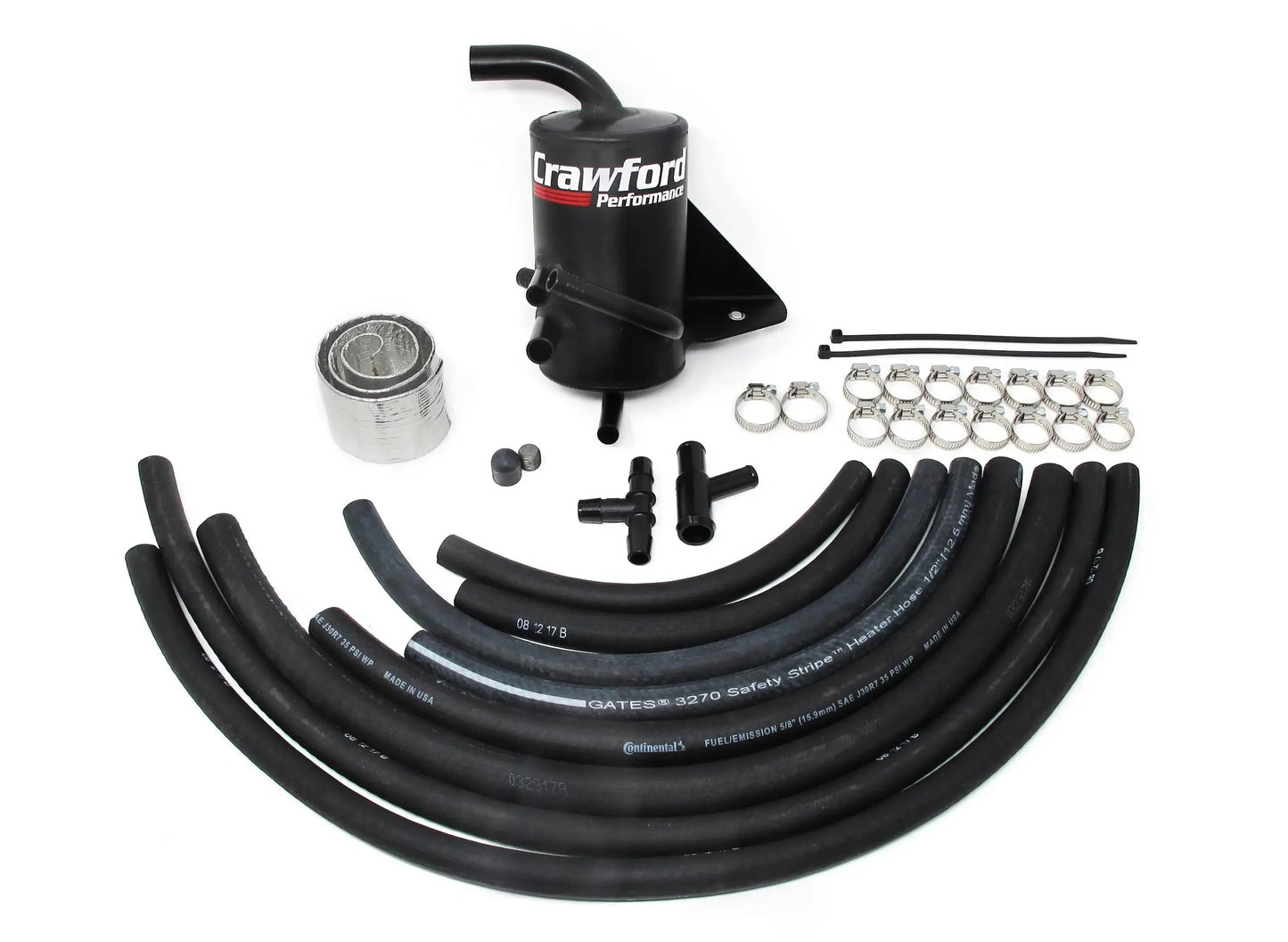 Crawford Performance Air Oil Separator V2 - Outback XT 2007-2009.