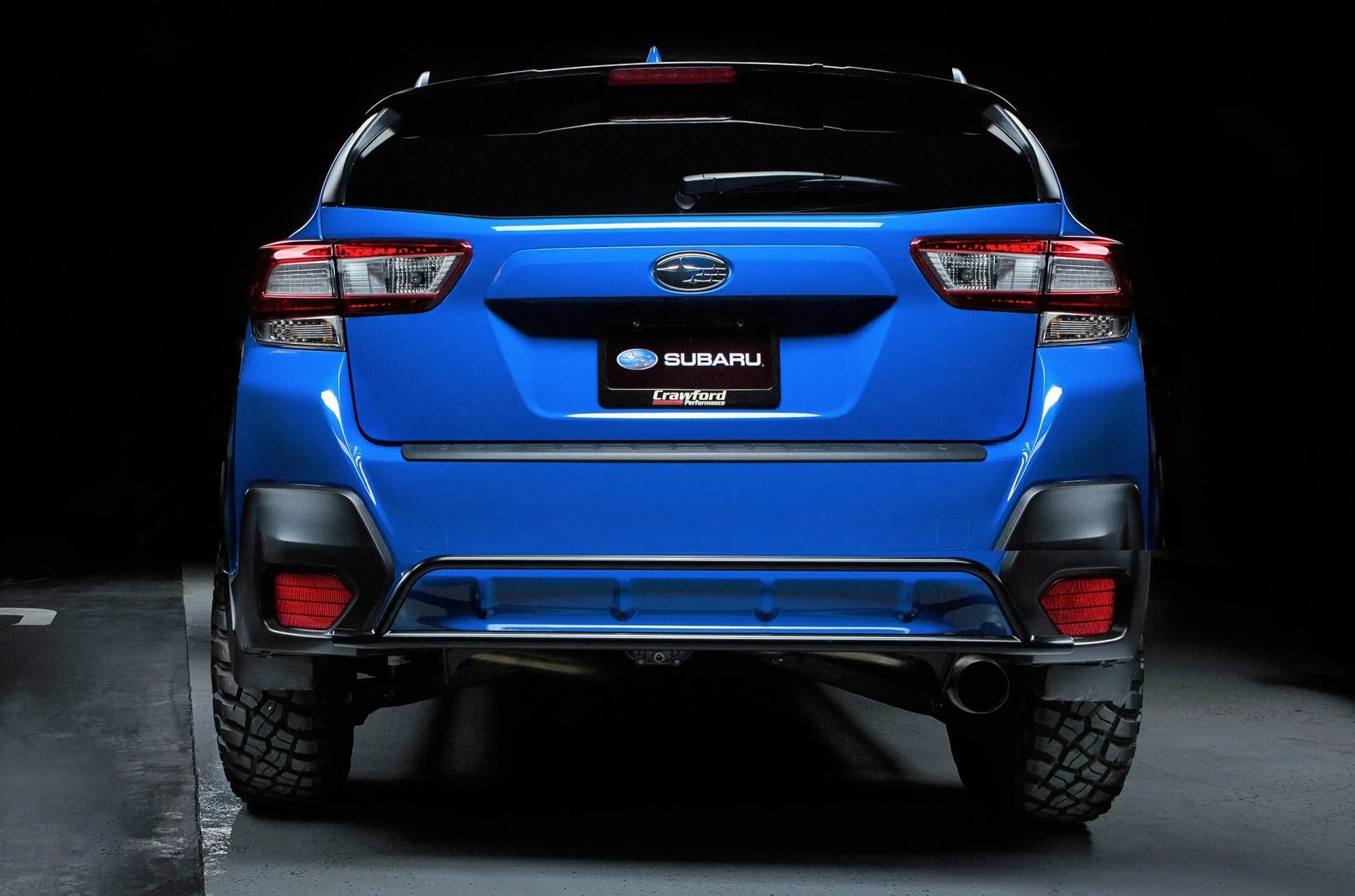 Crawford Performance Rear Bumper Guard 2018-2023 Subaru Crosstrek.