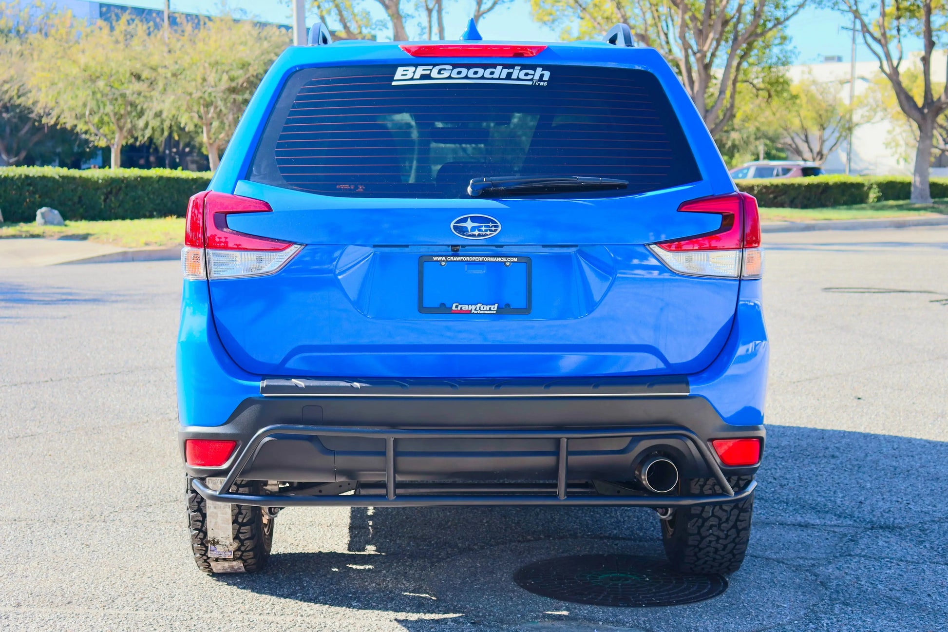 Crawford Performance Rear Bumper 2019-2025 Subaru Forester & Wilderness.