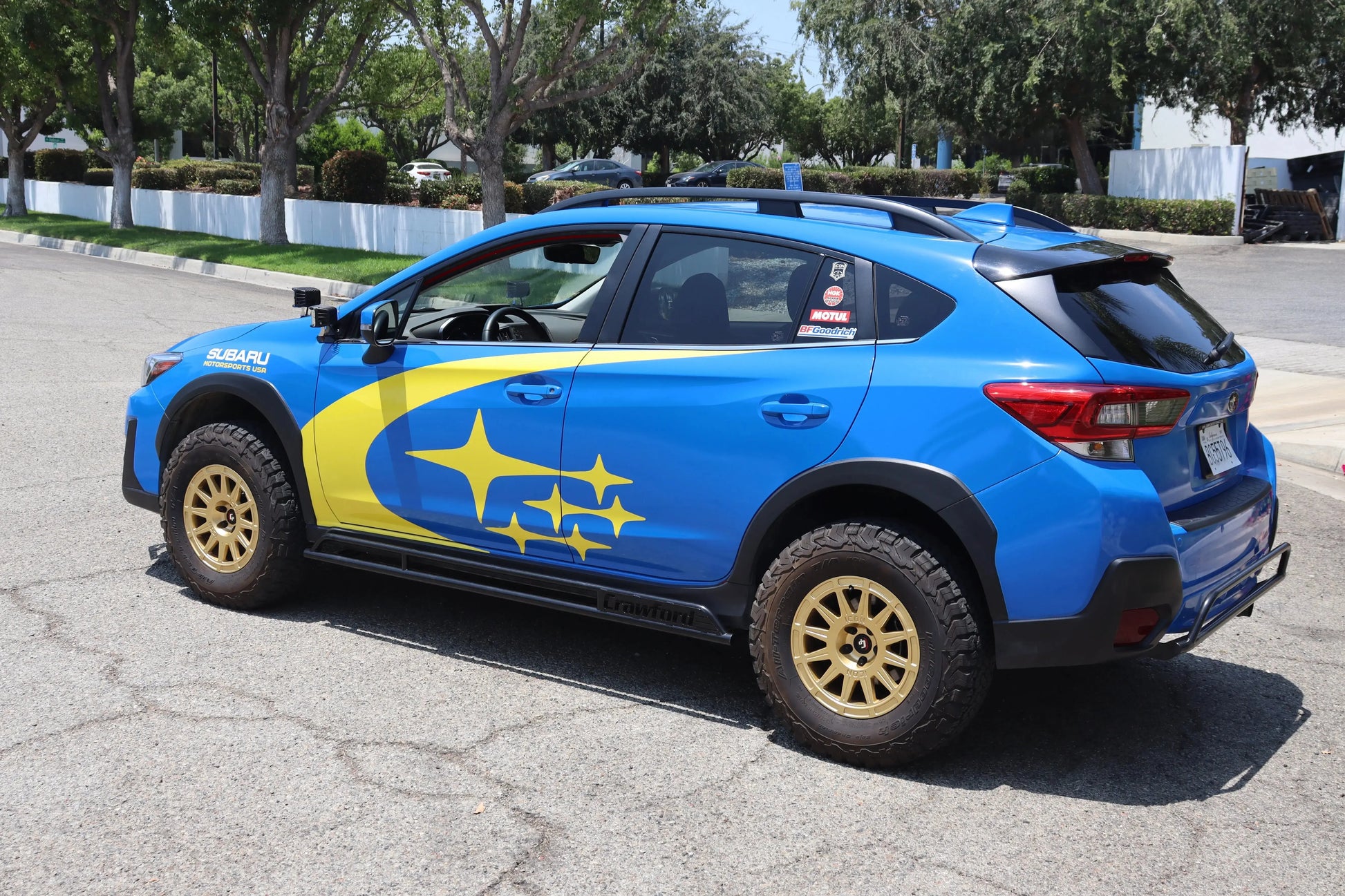 Crawford Performance 2018-2023 Subaru Crosstrek Rock Sliders.