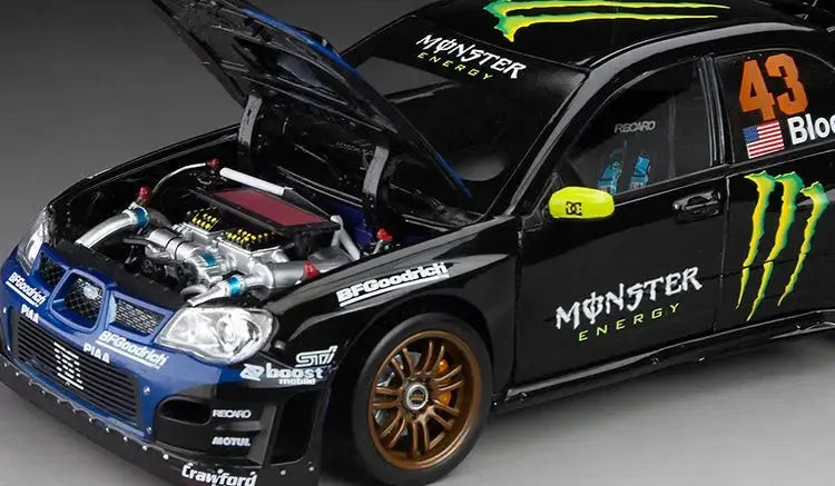 Ken Block 43 Gymkhana One Subaru STI scale model - Crawford Performance