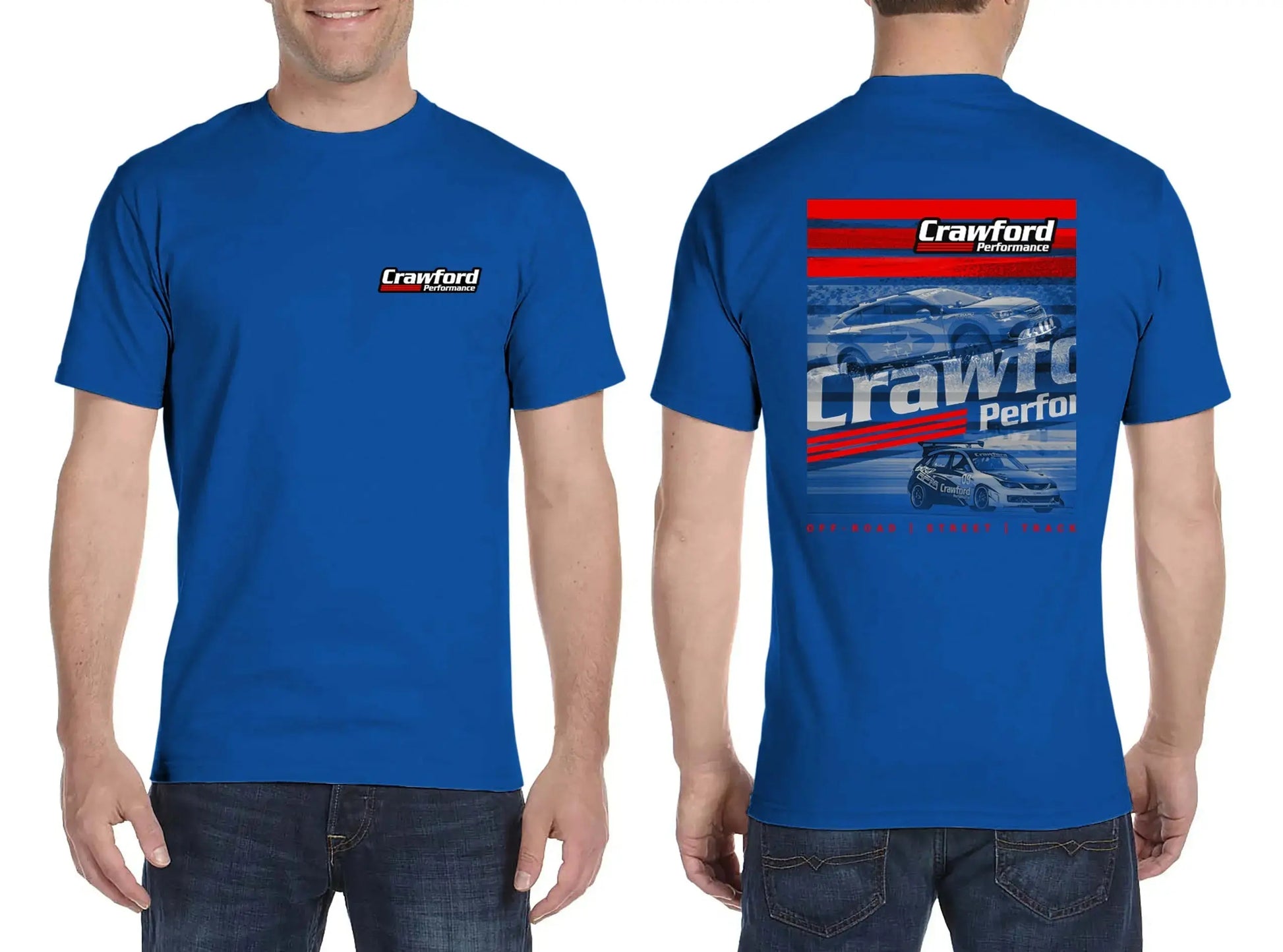 Crawford Performance T-Shirt: Off-Road / Street / Track.