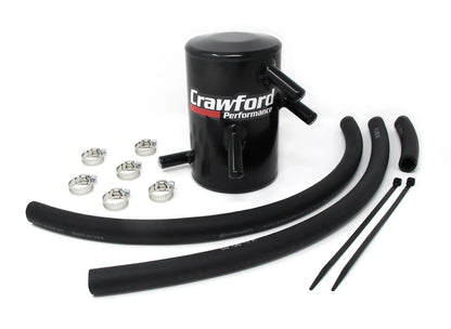 Crawford V3 dual-chamber air oil separator kit for 2013-2020 Subaru BRZ, Scion FR-S, and Toyota 86 FA20 engines
