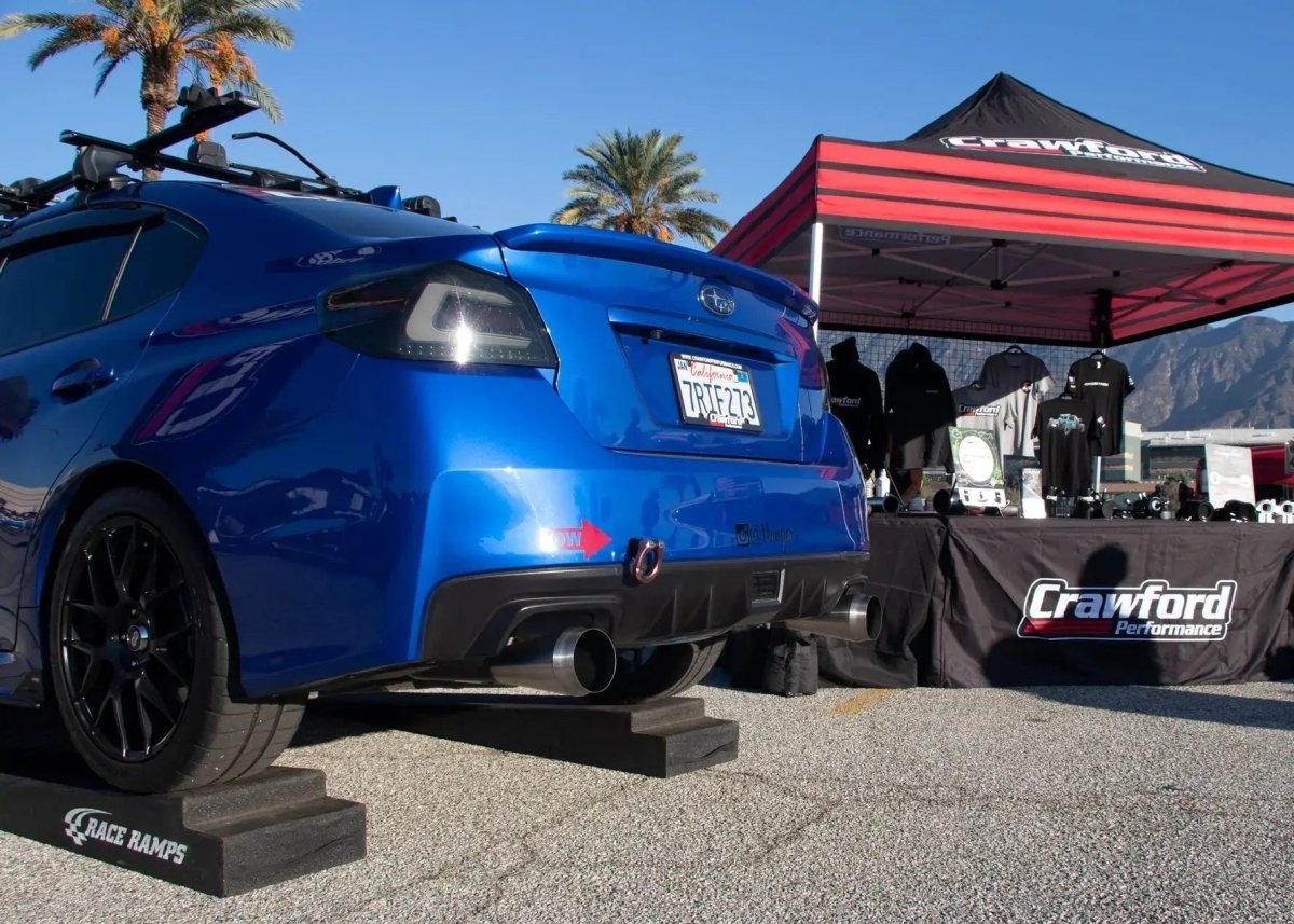 Crawford GK2 Dual Tip Cat-Back Exhaust 2015-2021 Subaru WRX / STI - Crawford Performance
