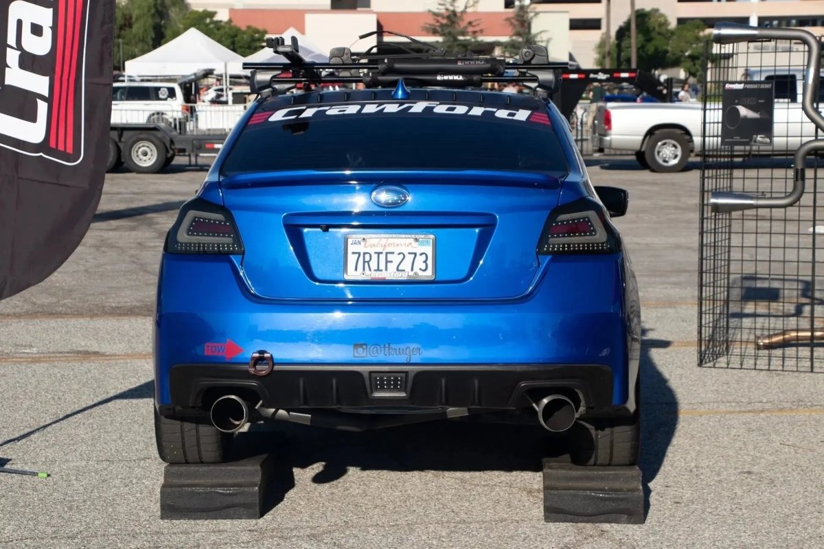 Crawford GK2 Dual Tip Cat-Back Exhaust 2015-2021 Subaru WRX / STI - Crawford Performance
