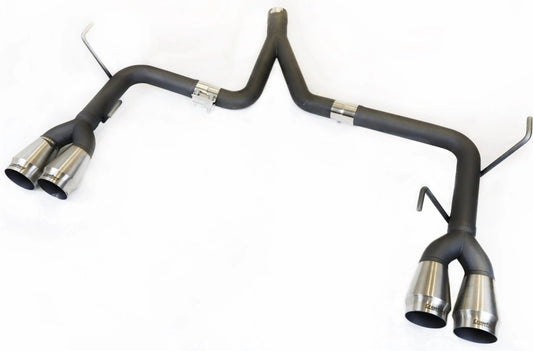 Crawford GK2 Quad Tip Cat - Back Exhaust: 2015 - 2021 Subaru WRX / STI - Crawford Performance