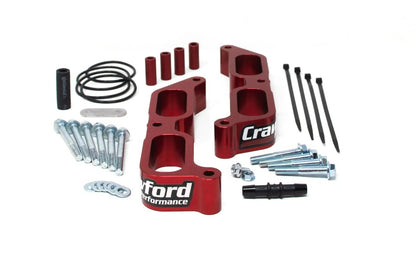 Crawford billet aluminum power blocks intake manifold spacers for 2013-2021 Subaru BRZ, FR-S, GT86