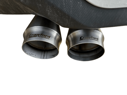 Crawford Performance Gymkhana 3 Axle - Back Exhaust 2018+ Subaru Crosstrek - Crawford Performance