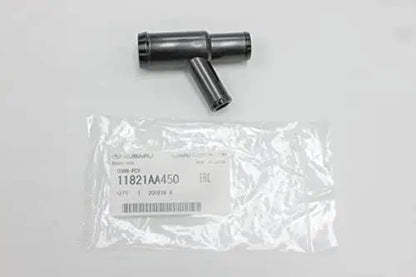 Crawford Subaru Air Oil Separator Y Connector Fitting Part 11821AA450 - Crawford Performance