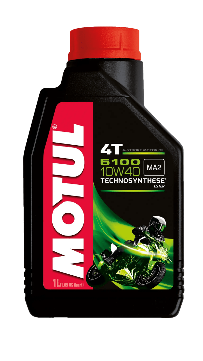 MOTUL 10W40 1L4本 Motul Break-In 10W40 Engine Oil - 1 Quart for Performance