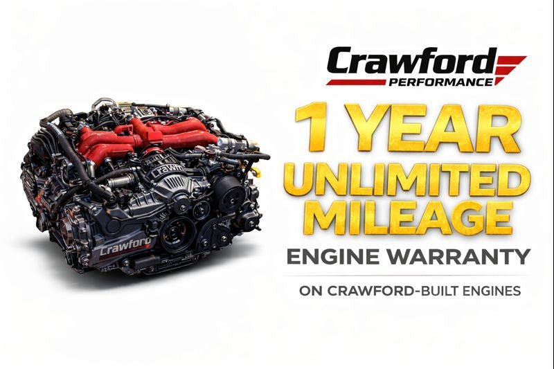 Unlimited Mileage Engine Warranty (1 Year) | Crawford Performance - Crawford Performance