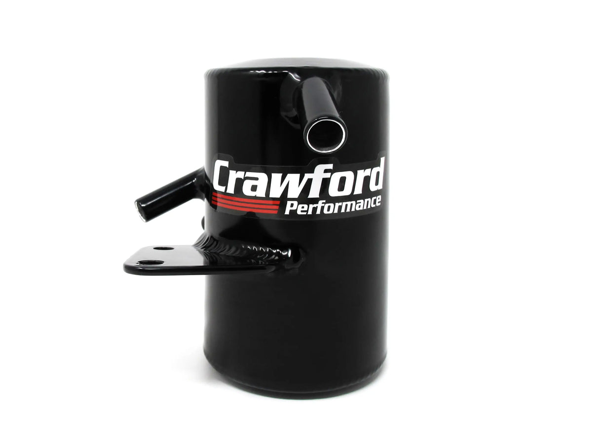 Crawford Air Oil Separator (V3) - Forester XT: 2014 - 2018 w/ TMIC - Front View